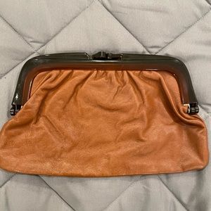 Vintage Montessa leather clutch